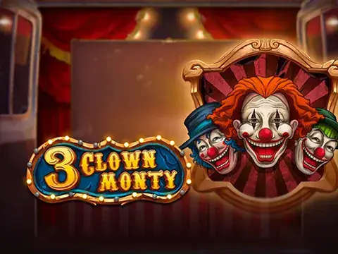 3 Clown Monty slot by Play'n GO