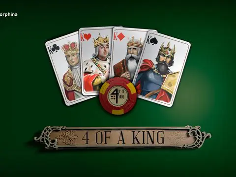 4 of a King slot by Endorphina