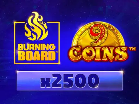 9 Coins Burning Board slot by Wazdan