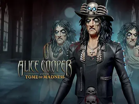 Alice Cooper and the Tome of Madness slot by Play'n GO