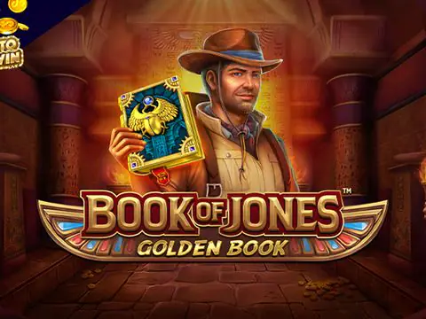 Book of Jones Golden Book slot by Stakelogic