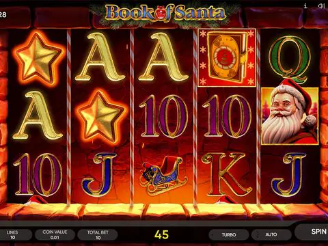 Book of Santa slot by Endorphina