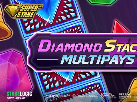 Diamond Stacker Multipays slot by Stakelogic