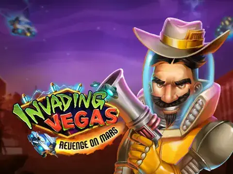 Invading Vegas Revenge on Mars slot by Play'n GO