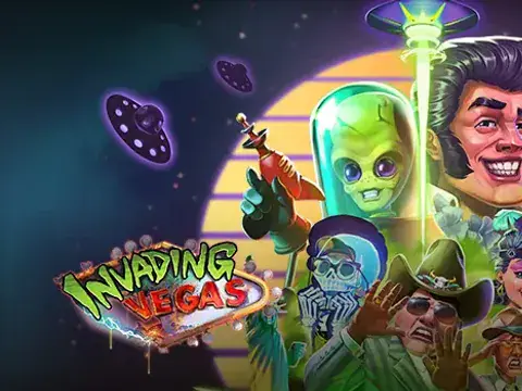 Invading Vegas slot by Play'n GO