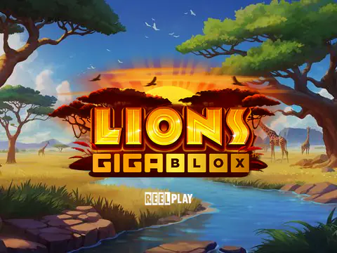 Lions GigaBlox slot by Yggdrasil