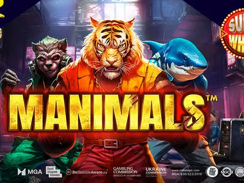 Manimals slot by Stakelogic