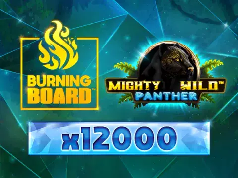 Mighty Wild: Panther Diamond Burning Board slot by Wazdan