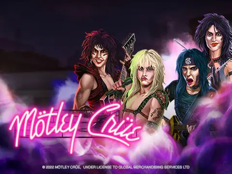 Mötley Crüe slot by Play'n GO