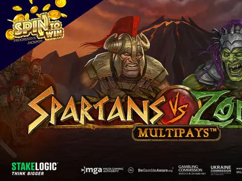 Spartans vs Zombies Multipays slot by Stakelogic