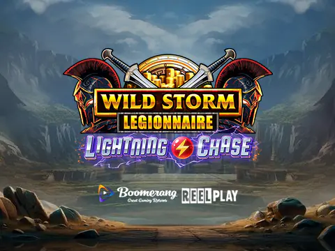 Wild Storm Legionnaire Lightning Chase slot by Yggdrasil