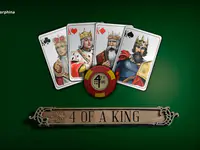 4 of a King slot by Endorphina