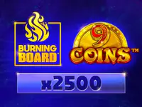 9 Coins Burning Board slot by Wazdan