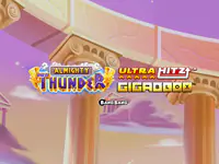 Almighty Thunder UltraHitz GigaBlox slot by Yggdrasil