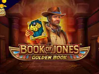 Book of Jones Golden Book slot by Stakelogic