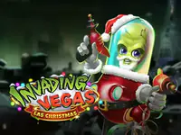 Invading Vegas: Las Christmas slot by Play'n GO