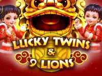 Lucky Twins and 9 Lions slot by Microgaming