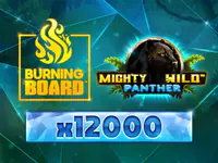 Mighty Wild: Panther Diamond Burning Board slot by Wazdan