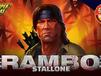 Rambo Stallone slot by Stakelogic