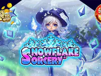 Snowflake Sorcery slot by Stakelogic